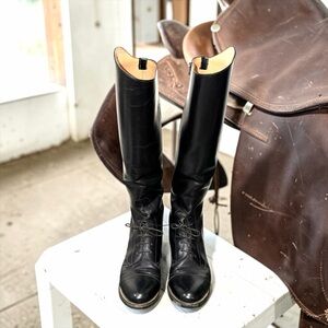 Bond Boot Co. The Effingham 200L Leather Equestrian Riding Boot Made in USA 7.5
